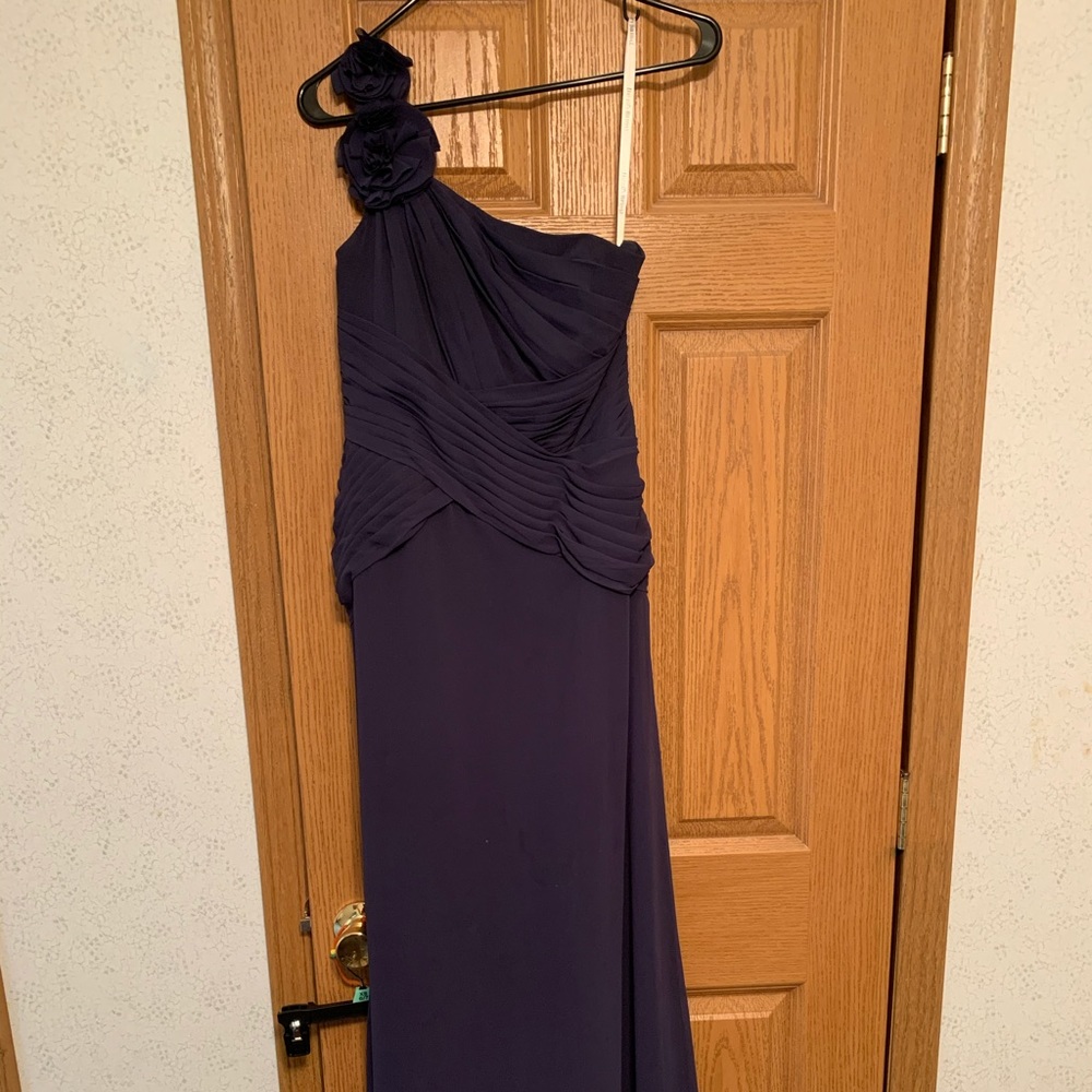 Navy blue formal dress